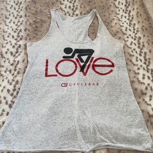 Cycle bar love women’s tank top